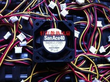 1PCS Sanyo 4015 4CM 9A0412J7D05 12V 0.11A dual ball cooling fan picture