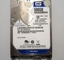 WD5000BMVW-11AJGS4 HHKT2HB (WXL1) Malaysia 500gb USB JUL/2016 picture