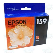 Genuine Epson 159 Orange Cartridge T1599 Stylus PhotoR2000 (Retail Box) picture