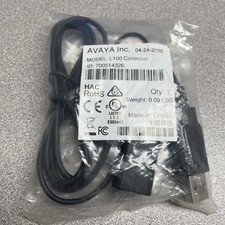 GENUINE Avaya 700514326 L100 Controller Quick Connect To USB Headset Cable picture