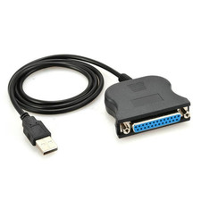 New USB 2.0 to IEEE-1284 25 Pin Parallel Printer Connector Adapter Cord Cable picture