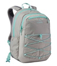NEW ⭐ LL Bean Comfort Carry Laptop Hiking Backpack, 30L, Mineral Gray/Fresh Mint picture