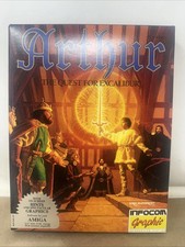 Arthur The Quest for Excalibur Commodore Amiga Game on 3.5