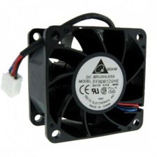 Delta FFB0612VHE 60mm 12 Volt DC 6000 RPM Cooling FAN picture