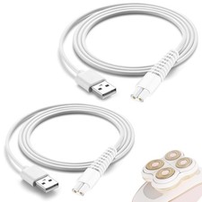 Charging Cable Replacement for Flawless Legs Shaver, 2 Pack Power Cord...  picture