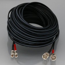 RF Coax Dual Crystal Cable BNC male to DIN SAA 1.0/2.3 50FT T3/E3 Router Antenna picture