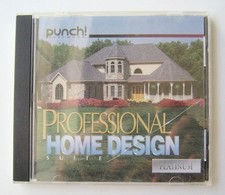 PUNCH Professional Home Design Suite CD ROM and User Guide picture