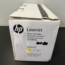 HP CE402YC Yellow Toner Cartridge 507A LaserJet M551 M570 M575 New Open Box picture
