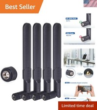 Omni-Directional 8dBi WiFi Antenna 4-Pack RP-SMA Male for Versatile Connectivity picture