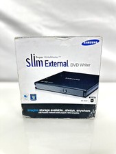 Samsung Black Slim External DVD Drive Writer SE-S084F 24x DVD-RW DVD+RW NEW picture