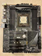 MSI X99A SLI Plus ATX LGA2011-3 Motherboard + Intel core i7 picture