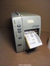 Zebra Stripe S400 DT/TT Parallel Serial Barcode Label Printer PRINTING LINES picture