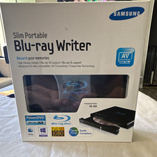 Samsung Slim Portable Blu-ray Writer SE-506 External USB 2.0/3.0 6x Black picture