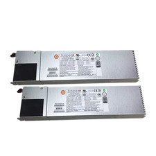 Lot 2x Supermicro 1620W 80 Plus Platinum 1U Redundant Power Supply PWS-1K62P-1R picture