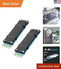 Dual Pack M.2 Heatsink & Thermal Pads for Enhanced Desktop and PS5 Cooling picture