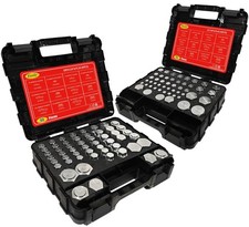 182 PCS JIC and ORFS Master Industrial Hydraulic Cap and Plug Hose Tube and P... picture