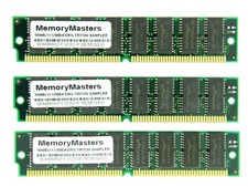 GOLD 96MB 3x 32MB Memory Ram Kit for Korg Triton EX 88  picture