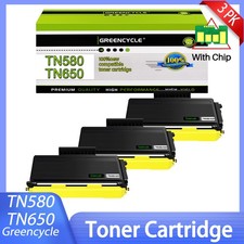 3x TN580 Toner Cartridge for Brother MFC-8460N MFC-8470DN MFC-8660DN MFC-8670DN picture