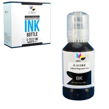 1-Pack CMYi Compatible Epson 512 Black Ink Bottle Fits Expression ET 7700 7750 picture