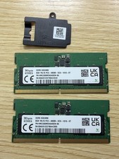 SK hynix 16GB 2x8GB DDR5-4800 PC5-38400 SODIMM RAM HMCG66MEBSA092N picture