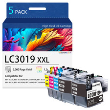 LC3019 XXL 5PK Replacement Ink Cartridge Set for Brother MFC-J5330DW J6530DW picture