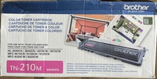 Brother TN-210M Magenta Toner Cartridge TN210M Genuine Original OEM Open Box-26A picture