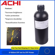 1*500ml Varnish For AB Film Stickers Epson XP600 TX800 Nozzle UV DTF Printer Ink picture