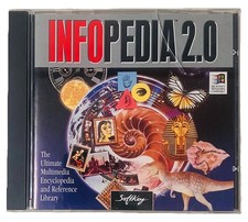 Infopedia 2.0 CD-ROM 1996 SoftKey Windows 95 Multimedia Encyclopedia picture