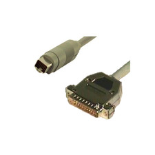 SCSI Cable Apple Power Book compatible HDI30 Male to DB25 Male 2 foot picture
