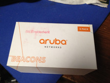 HP ARUBA  BEACON 5-PACK...LS-BT1-5 JW313A... BLUETOOTH TAG BATTERY POWERED...NEW picture
