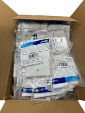 Leviton 40981-00W F-Connector Flush Mount Wallplate (BOX OF 37)🔥Fast Shipping🔥 picture