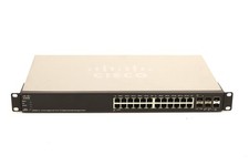 Cisco SG500X-24 24-Port Gigabit Network Switch W/Ears P/N: SG500X-24-K9 V04 picture