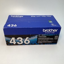 (1) Brother TN436BK Super High Yield Black Toner Cartridge Genuine - New Sealed picture