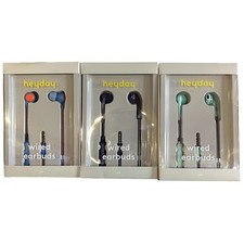 3 PK WIRED EARBUDS HEYDAY picture