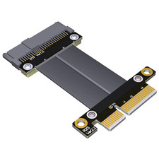 ADT-Link R27SF U.2 NVMe SSD to PCI-E 3.0 x4 SFF-8639 NVMe PCIe Extension Cable picture
