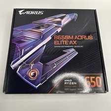 GIGABYTE B650M AORUS Elite AX AMD AM5 mATX Motherboard *NEW See Box* picture
