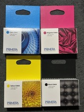 Primera Bravo 4100 Ink Cartridges CMYK 53601 53602 53603 53604 picture