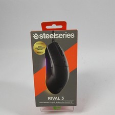 New SteelSeries Rival 3 62702 Wired Gaming Mouse Black picture