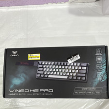 AULA WIN60 HE PRO Magnetic Hall Effect RGB USB-C Keyboard Black English QWERTY picture
