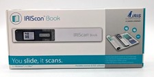 IRIScan Book 5 Handheld Portable Document Scanner USB White 458743 BRAND NEW picture