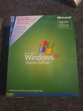 Microsoft Windows XP Home Edition Upgrade SP2 Retail Box 2004 Sealed COA Vintage picture
