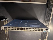 HP 2530-48G PoE+ 48-Port GbE 4xSFP Network Switch P/N: J9772A Tested picture