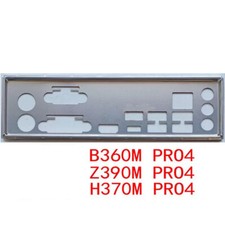 For ASRock H370M Pro4, B360M Pro4,Z390M Pro4 I/O Shield BackPlate Blende Bracket picture