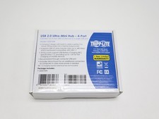 Tripp Lite U222-004 USB 2.0 Ultra-Mini Hub 4-Port Bus Powered Portable Black picture