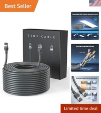 Reliable 150FT Cat 6 Starlink Gen 3 Cable - Waterproof for Indoor/Outdoor Use picture