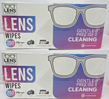2x Lens Essence Lens Wipes, 200ct each, For Cameras, Glasses and Electronics picture