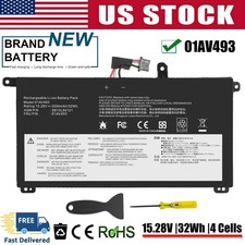 ✅Internal Battery 01AV493 For Lenovo ThinkPad T570 T580 P51S P52S 00UR891 NEW picture