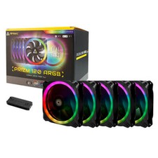 Antec Prizm 120 ARGB 5+C KIT 5x 120mm Case Fan Dual-Ring RGB with Fan Controller picture