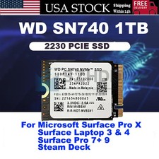 WD PC SN740 1TB M.2 2230 SSD NVMe PCIe4x4 For Steam Deck ASUS ROG Flow X Ally Z1 picture