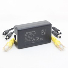 9V 2.3A Gigabit Active PoE Splitter 23watt DC 5.5x2.1/2.5mm Ethernet 802.3AT picture